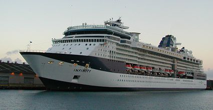 celebrity cruise infinity ship