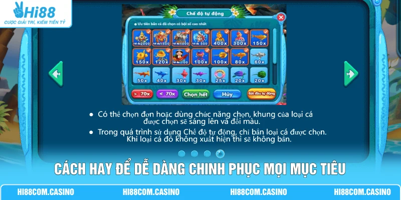 Cách hay để dễ dàng chinh phục mọi mục tiêu
