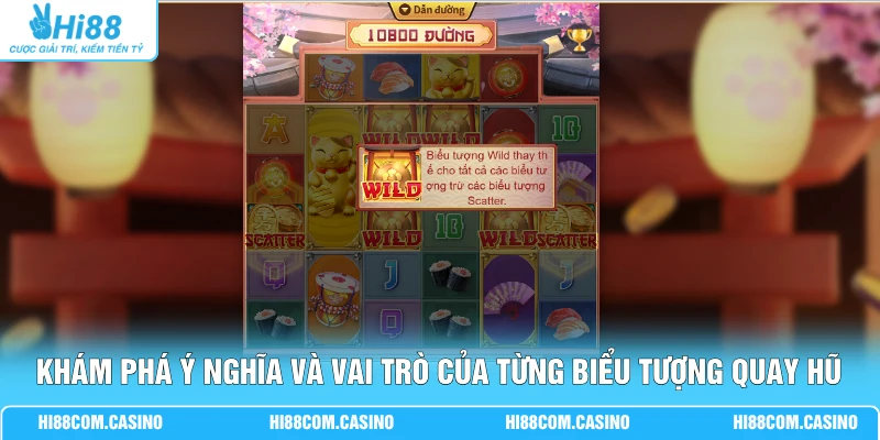 Khám phá ý nghĩa và vai trò của từng biểu tượng quay hũ