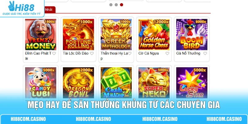 Mẹo hay để săn thưởng khủng từ các chuyên gia