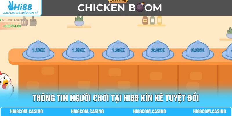 Thông tin người chơi tại Hi88 kín kẽ tuyệt đối